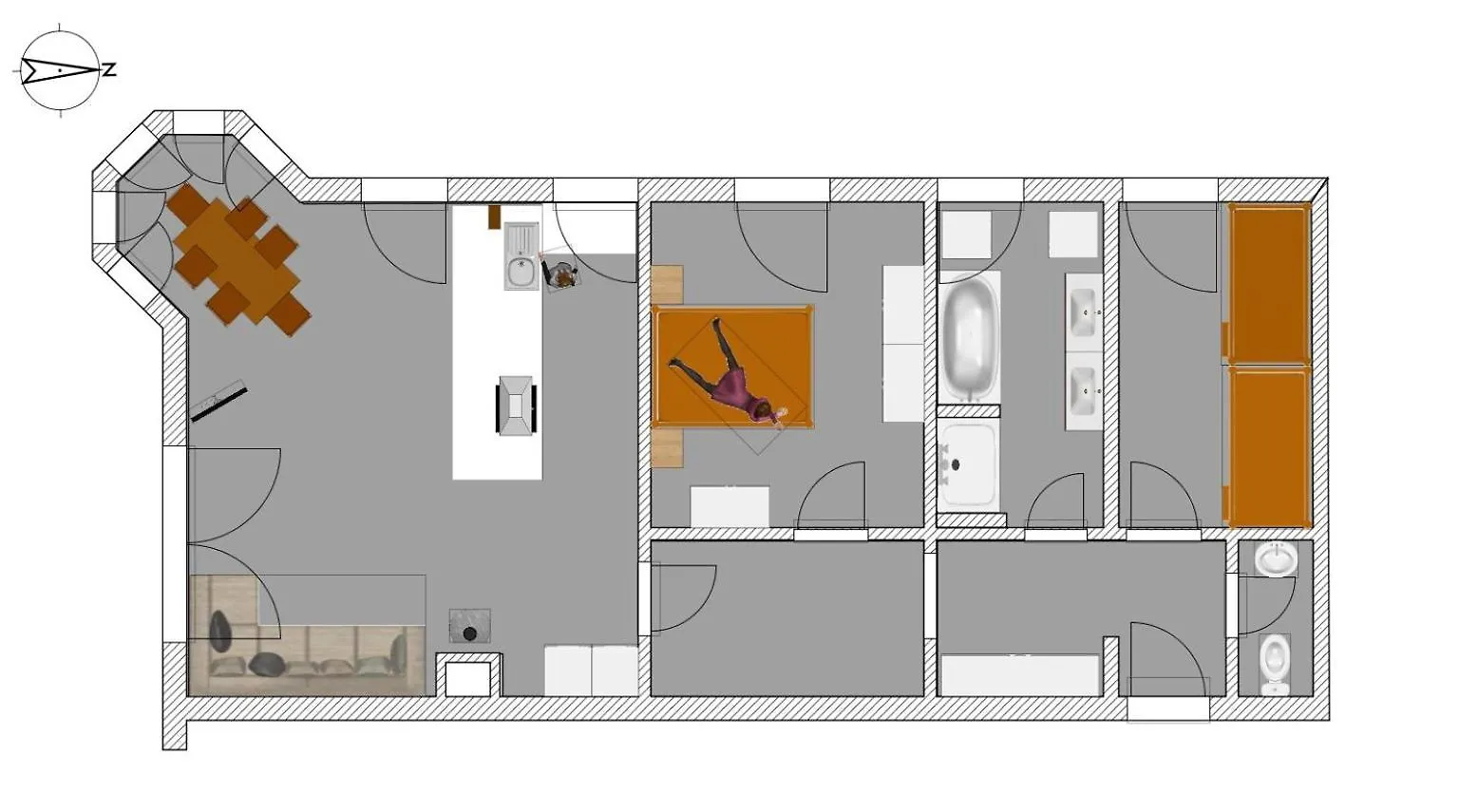 Wolke 1 Apartment Seeon-Seebruck 0*,  Germany
